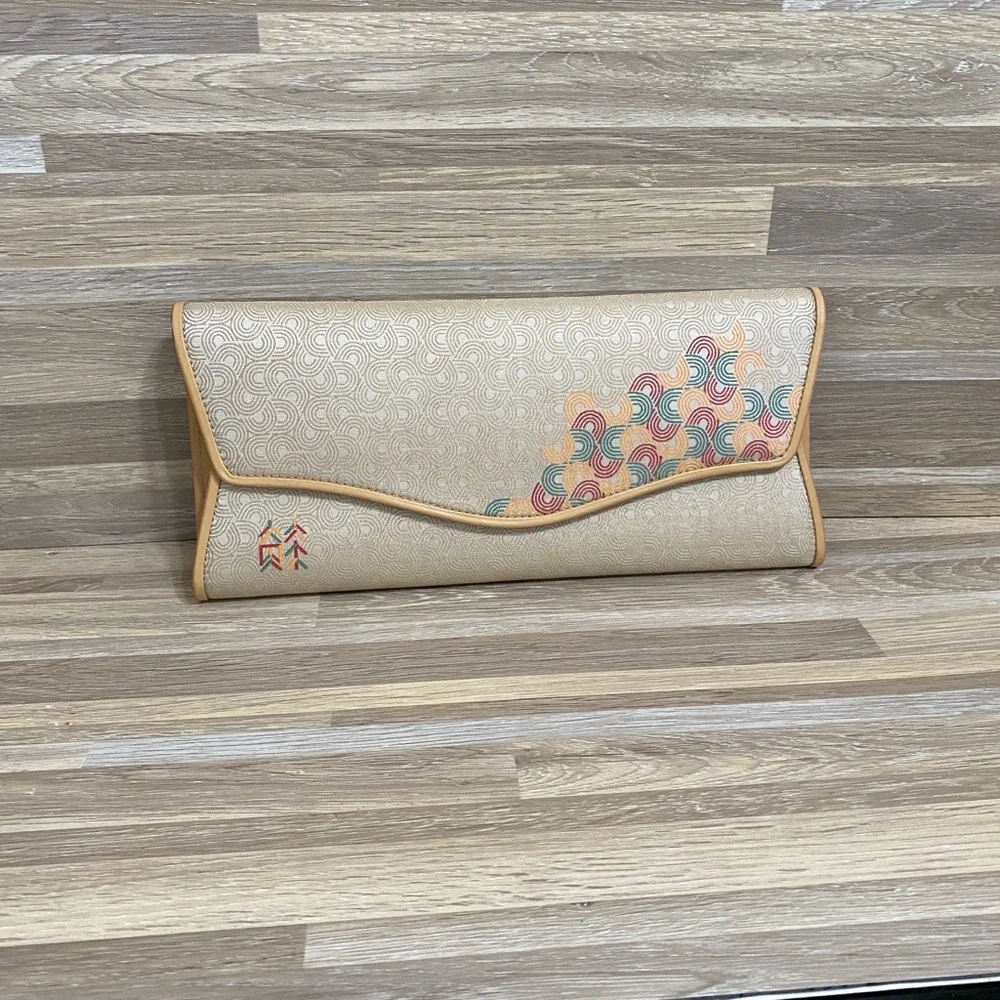 Saint Joy silk clutch hand bag wallet - Picture 8 of 12